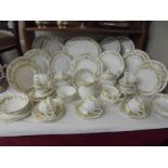 Approximately fifty pieces of Duchess china tea and dinner ware. COLLECT ONLY.