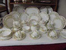 Approximately fifty pieces of Duchess china tea and dinner ware. COLLECT ONLY.