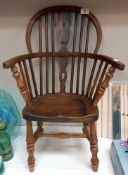 A child's Windsor chair COLLECT ONLY