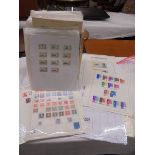 A large miscellaneous collection of collectable stamps on sheets on many countries.