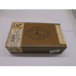 A vintage sealed box of Pedro Moronas cigars.