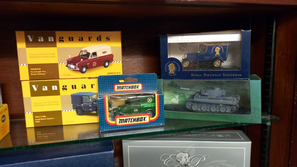 A mixed lot of boxed diecast including Vanguards, Corgi, Atlas, Dinky etc - Image 3 of 8