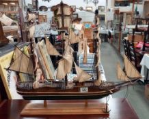 A model of a clipper ship 'Young America' Launched in 1853 COLLECT ONLY