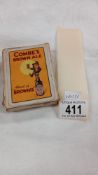 a pack of vintage Combes Brown Ale playing cards