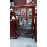 A 1930'S display cabinet COLLECT ONLY