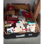 A quantity of cigarette packs & cigar tins etc. COLLECT ONLY