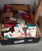 A quantity of cigarette packs & cigar tins etc. COLLECT ONLY