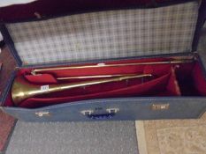 A cased trombone, COLLECT ONLY.