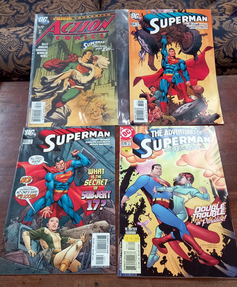 A quantity of comics including Flash & Superman, & including Flash 132 etc. - Image 3 of 8