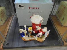 A boxed Royal Doulton Rupert figure "A Letter to Santa"