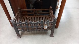 A Victorian cast iron dog grate fire grate COLLECT ONLY