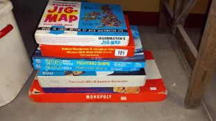 A Quantity of jigsaws and Monopoly (completeness unknown) COLLECT ONLY