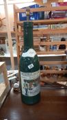 A large lamp as a wine bottle, in working order COLLECT ONLY