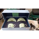 A boxed set of 2 Wedgwood Millenium cups and saucers