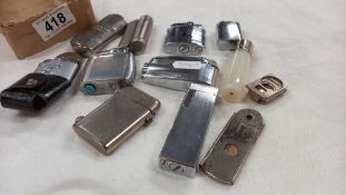 A box of old lighters