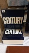 A boxed book 'Century: One Hundred Years of Human Progress, Regression, Suffering and Hope' by