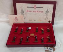 A boxed Britain's set 5293 limited edition no 2958/5000 The blues and Royals