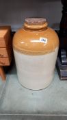 A large stoneware flask COLLECT ONLY