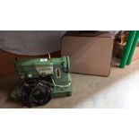 A cased vintage Singer sewing machine COLLECT ONLY