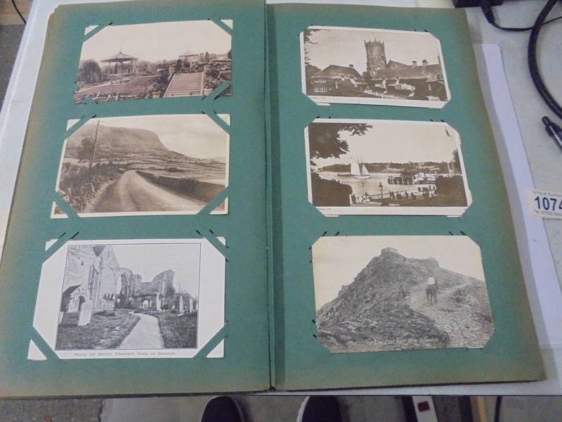 An album of approximately 160 postcards mainly Edwardian, topographical, greeting etc., - Image 19 of 30