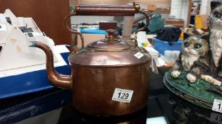 A copper kettle