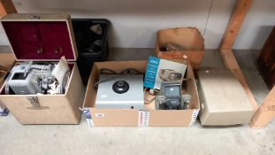 A quantity of vintage slide viewers & projectors COLLECT ONLY