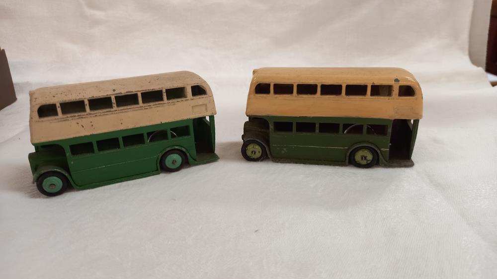 5 Dinky 29c/290 double decker buses - Image 2 of 4