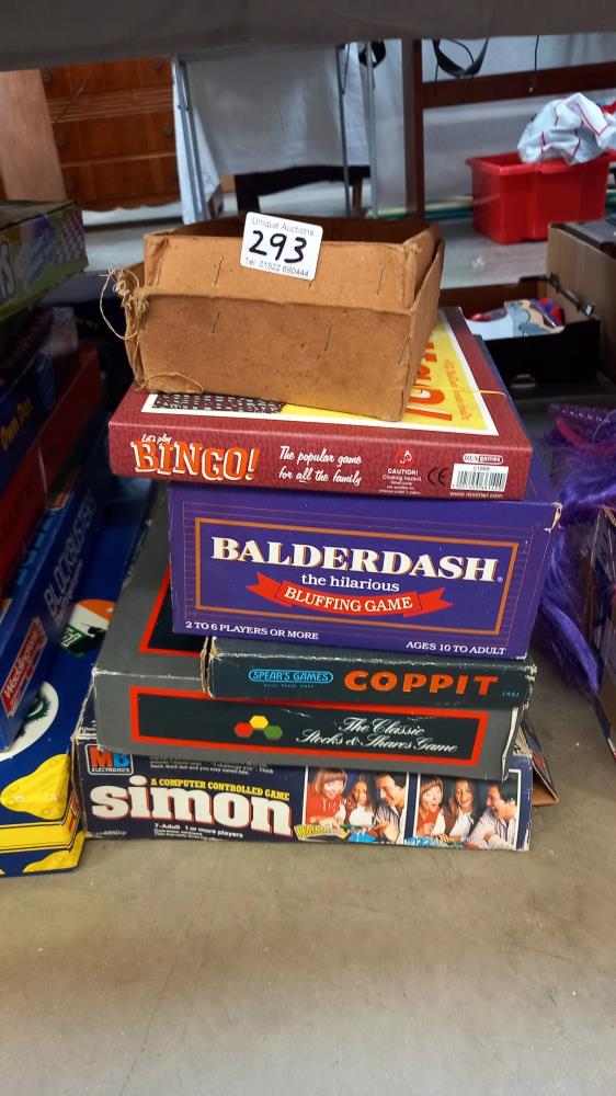 A good selection of board games etc including Simon, wooden zoo animals, transformers, power rangers - Image 3 of 6