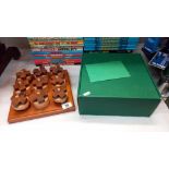 A boxed 3D noughts and crosses game by Jaques, London