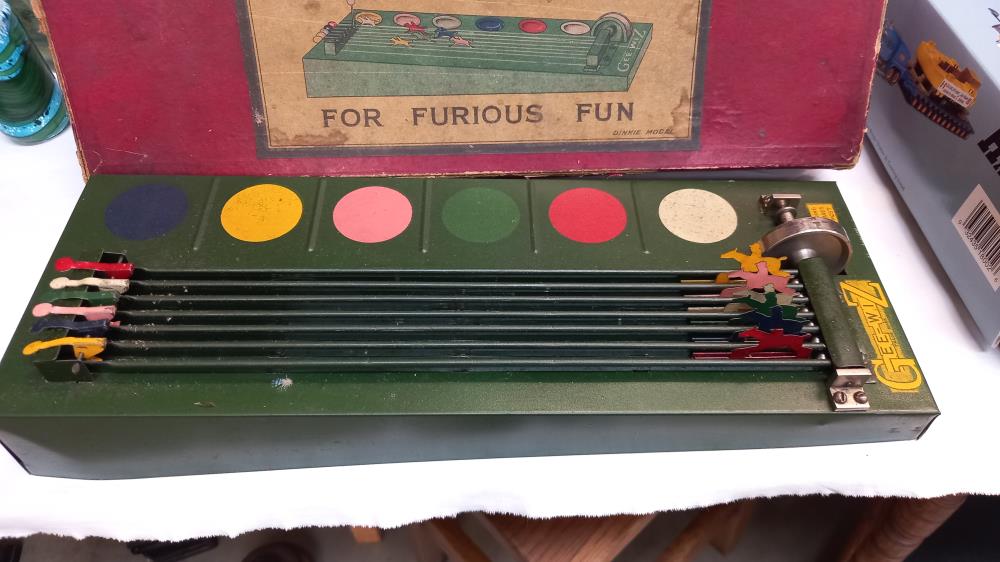 A vintage Gee-Wiz. For furious fun. Horse racing game (box a/f and completeness unknown) - Image 2 of 2