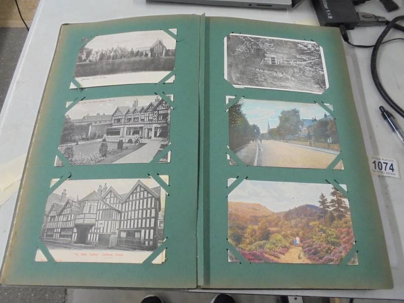 An album of approximately 160 postcards mainly Edwardian, topographical, greeting etc., - Image 7 of 30