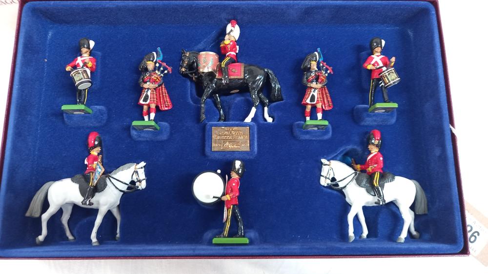 A boxed Britain's 5290 limited edition no 4057/7000 The Royal Scots Dragoon guards - Image 2 of 3