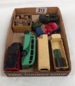 Dinky and Corgi including Royal Mail van, Jeep, coaches, Corgi Fiat jolly etc