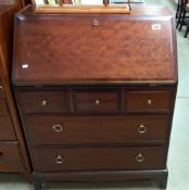 A dark wood bureau COLLECT ONLY