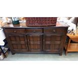 1930/50's oak sideboard COLLECT ONLY