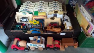 A large quantity of boxed die cast mainly Lledo including Matchbox, E.F.E. & Early Learning