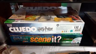 Harry Potter Cluedo and one other Harry Potter game