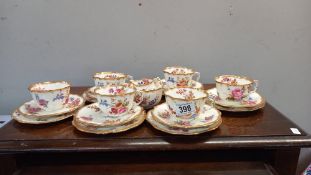 An 18 piece vintage tea set by Hammersley COLLECT ONLY.