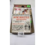 A boxed 8mm Jayne Mansfield uncensored adult movie and two others.
