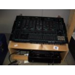A Realistic SSM 2200 sound mixer and Realistic stereo mixing console COLLECT ONLY
