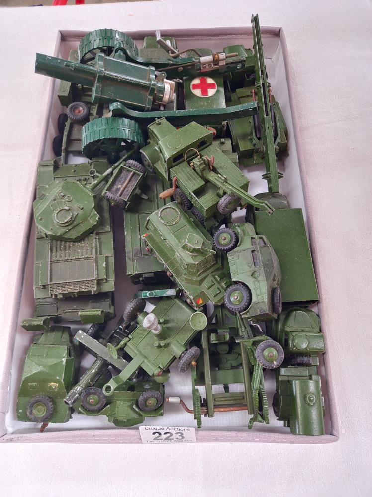 A good selection of Dinky military vehicles - Image 2 of 2