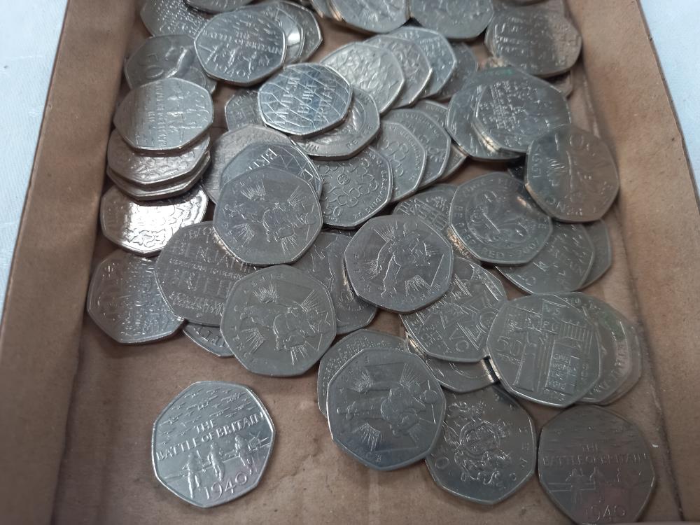 77 collectable 50p coins, Â£38.50 face value - Image 3 of 3