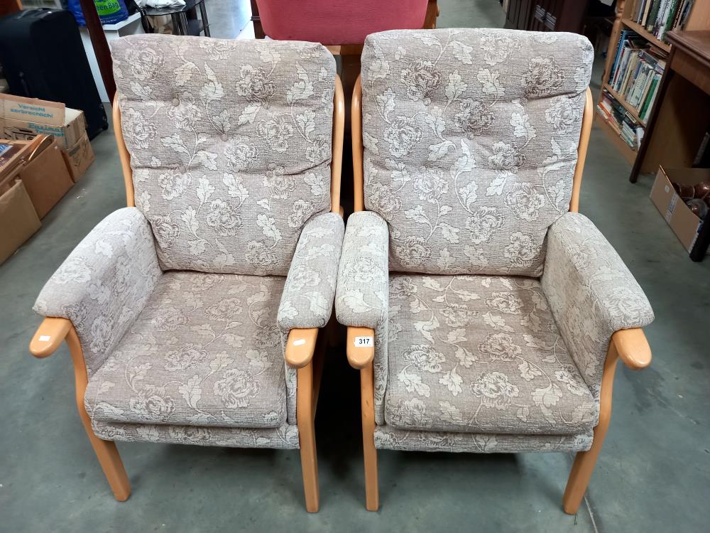 Pair of armchairs COLLECT ONLY