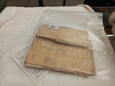 A quantity of 18th century documents including lease Christopher Champion County of Lincoln,