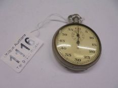 An old stop watch in working order.