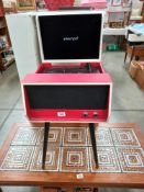 An Intempo retro record player COLLECT ONLY