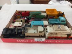 A quantity of mixed die cast including Dinky, Matchbox & Corgi