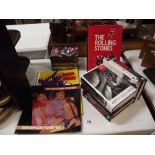 A quantity of Rolling Stones books etc.