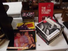 A quantity of Rolling Stones books etc.