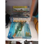 4 Italeri 1.72 scale military aircraft kits (completeness unknown)